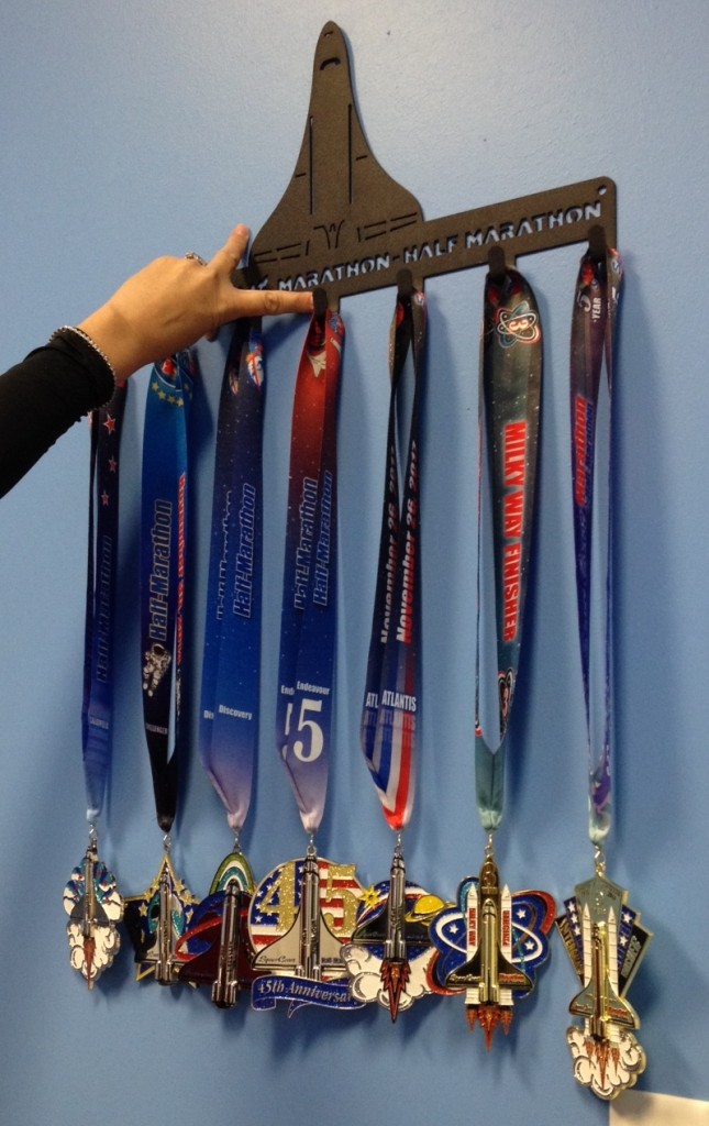 Medals_ Sport Hooks Medal Rack_ 2013 - 2017and Challenge Medals